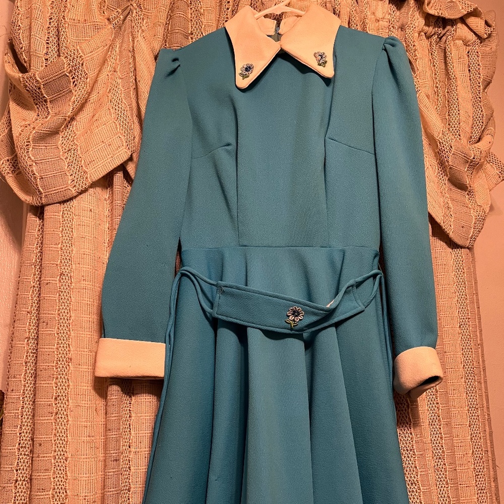 Vintage blue dress